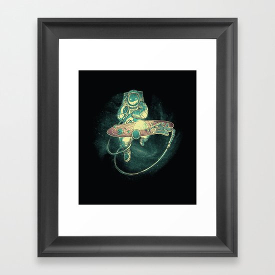 Scratch the Universe Framed Art Print