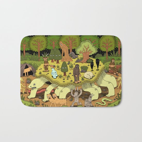 Giant Tortoise Bath Mat