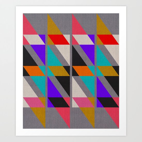 Fragments X Art Print