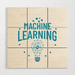 Machine Learning Engineering Algorithm AI Beginner Wood Wall Art