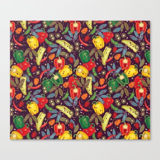 Hot & spicy! Canvas Print