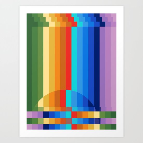 Waterfall Frustration Art Print
