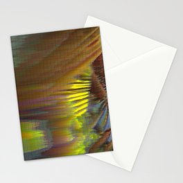 Glitch_art: Tropics_003 Stationery Cards