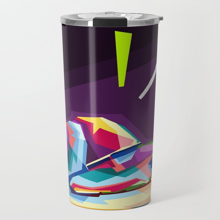 Snail Pop Art Travel Mug