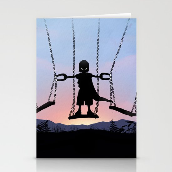 Magneto Kid Stationery Cards