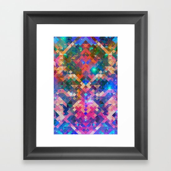 Geocosmic Framed Art Print