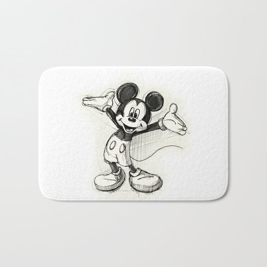 Mickey Mouse Bath Mat