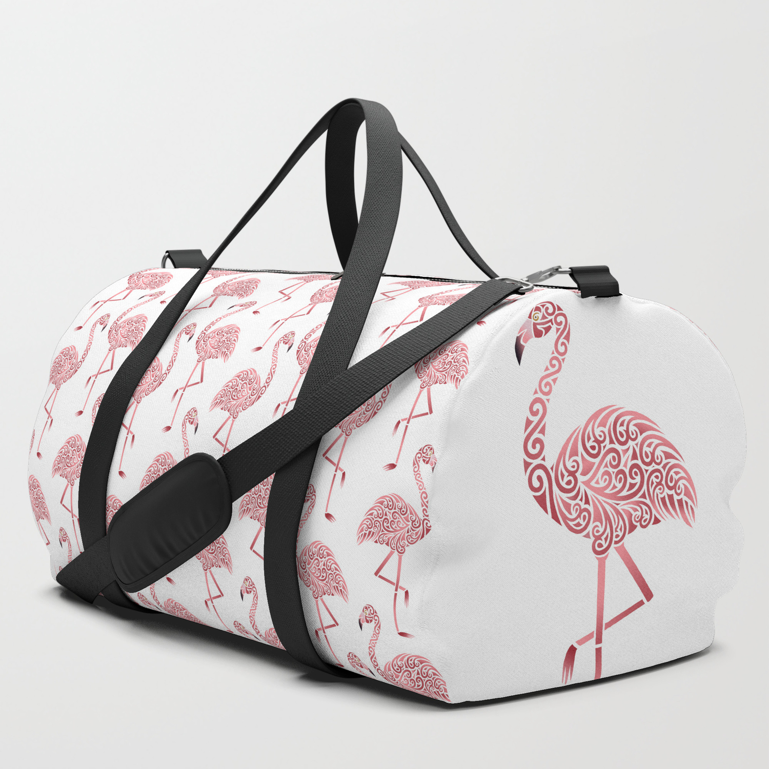 flamingo duffle bag