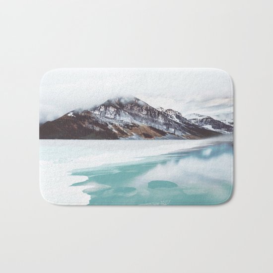 Canadian Mountains Bath Mat