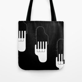 Music Hands Tote Bag