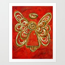 Angel Painting Art Prints For Any Decor Style Society6