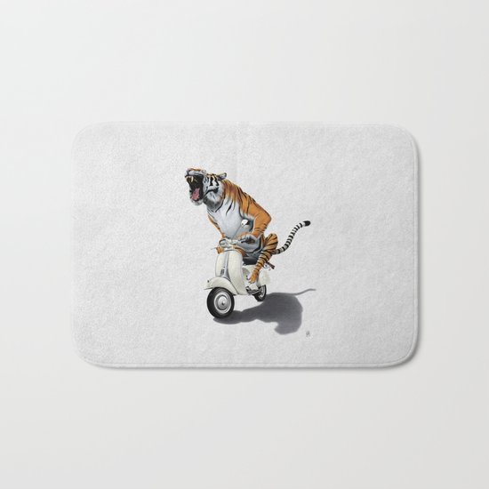 Rooooaaar! (Wordless) Bath Mat