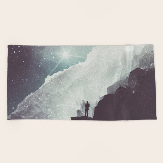 Longing Beach Towel