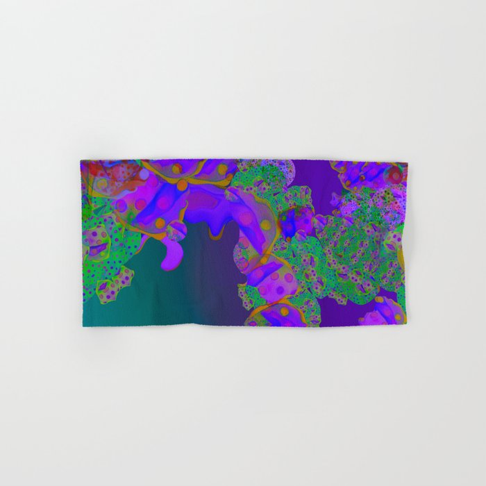 "Be yourself (Pop Fantasy Colorful Pattern 02)" Hand & Bath Towel