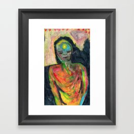 Spirit/Figure Framed Art Print