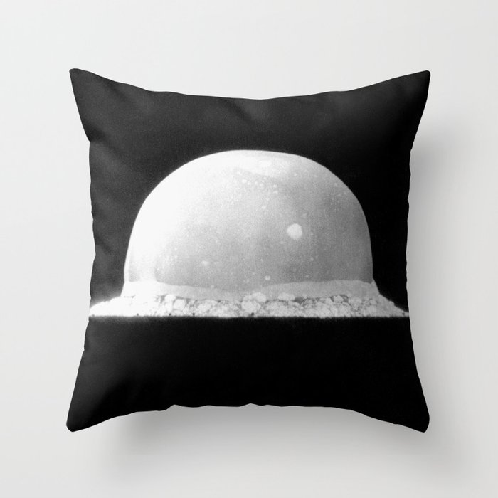 Trinity Nuclear Test Bomb Fireball - 1945 Throw Pillow