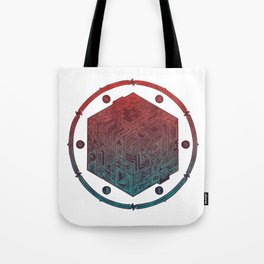 The Folly of Time and Space, Explained Tote Bag