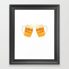 Beer In Beer Out Framed Art Print
