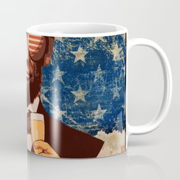 Drinking Like Lincoln - Funny 4th of July Design Coffee Mug