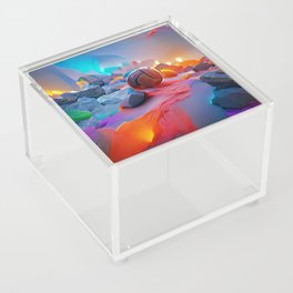 mineral color Acrylic Box