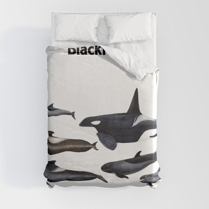 Blackfish Duvet Cover