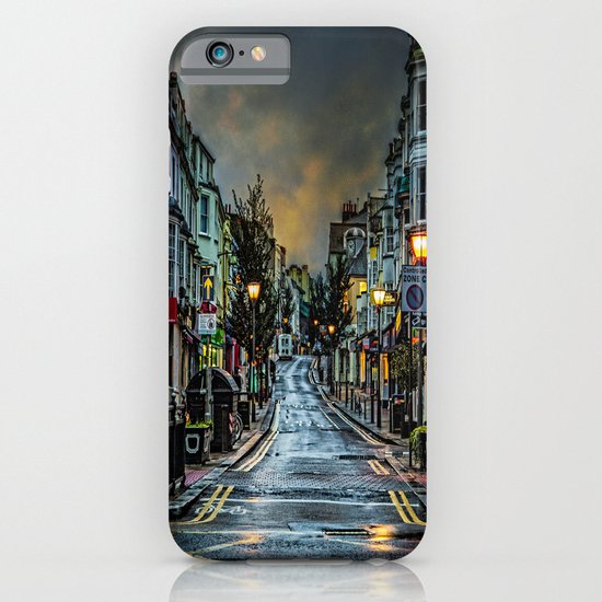 Wet Morning In Kemp Town iPhone & iPod Case