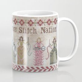 Cross Stitch Nation Coffee Mug