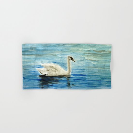 swan Hand & Bath Towel