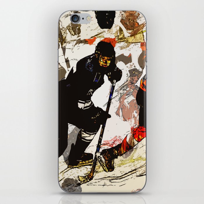 Wipe Out - Hockey Players iPhone Skin