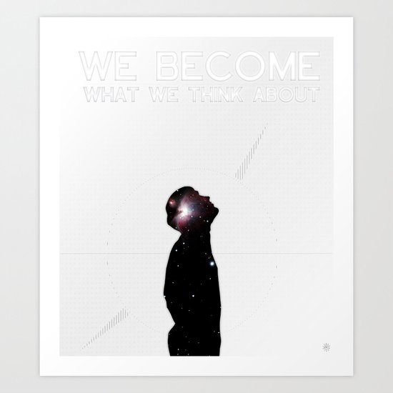 What We Think About Art Print