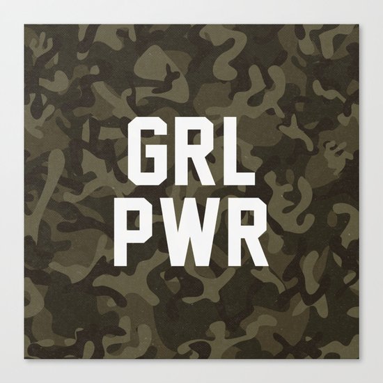 GRL PWR Canvas Print
