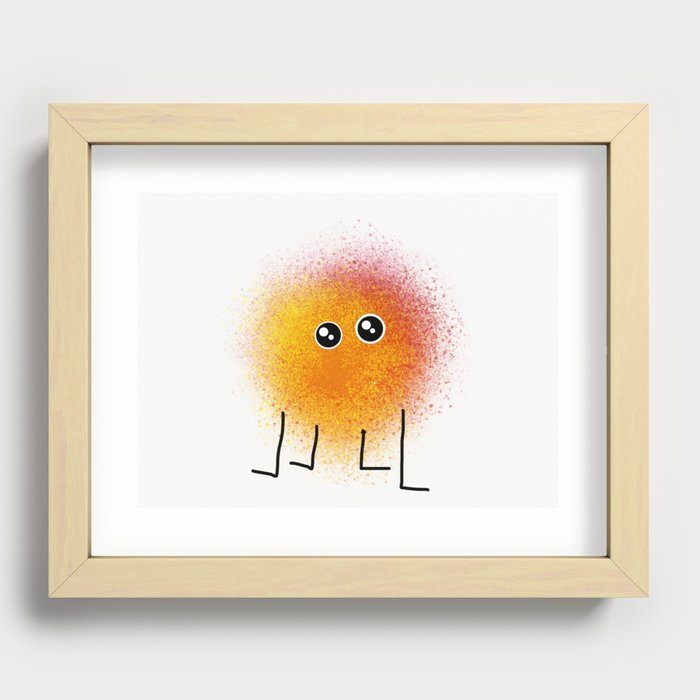 Firefly Sunny Recessed Framed Print