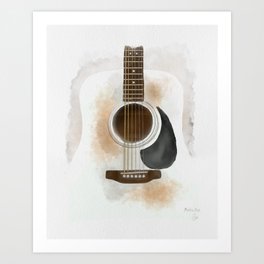 Martin D28 Art Print