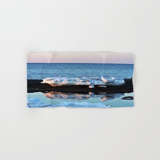 Ice Reflected Hand & Bath Towel