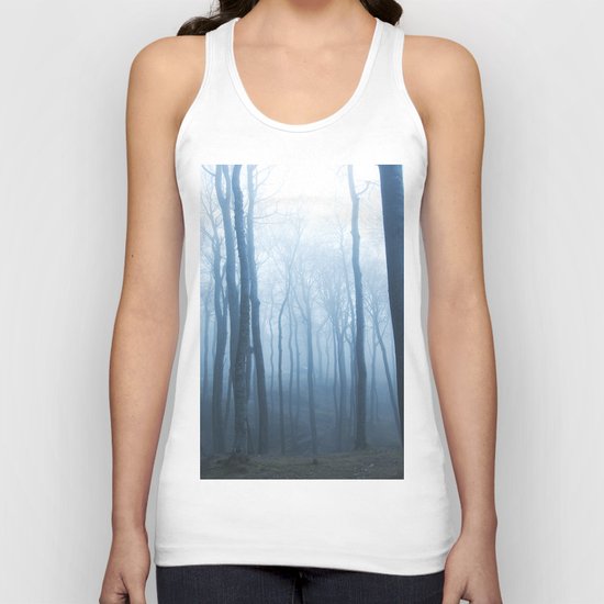 Foggy Woods #society6 #buyart Unisex Tank Top