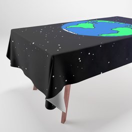 Earth and space Tablecloth