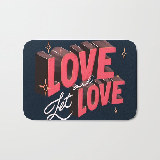 Love & Let Love Bath Mat