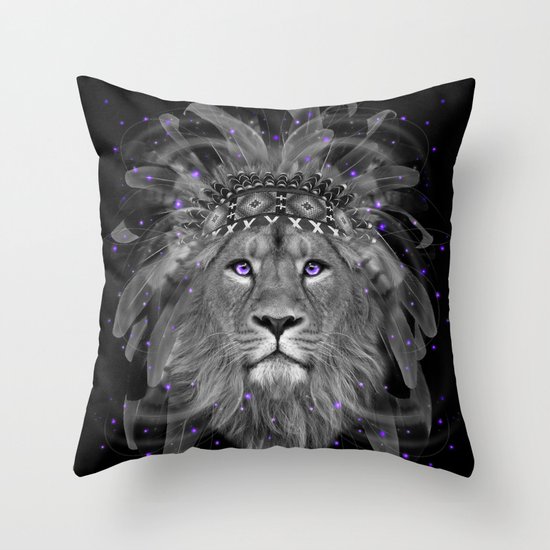 Don't Define Your World (Chief of Dreams: Lion) Tribe Series Throw Pillow