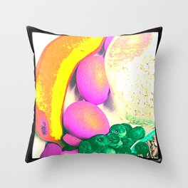 Passionate Fruits Throw Pillow