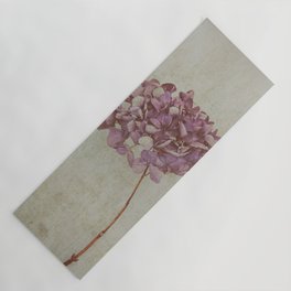 Vintage Hydrangea Yoga Mat