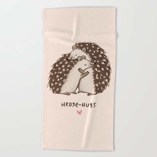 Hedge-hugs Beach Towel