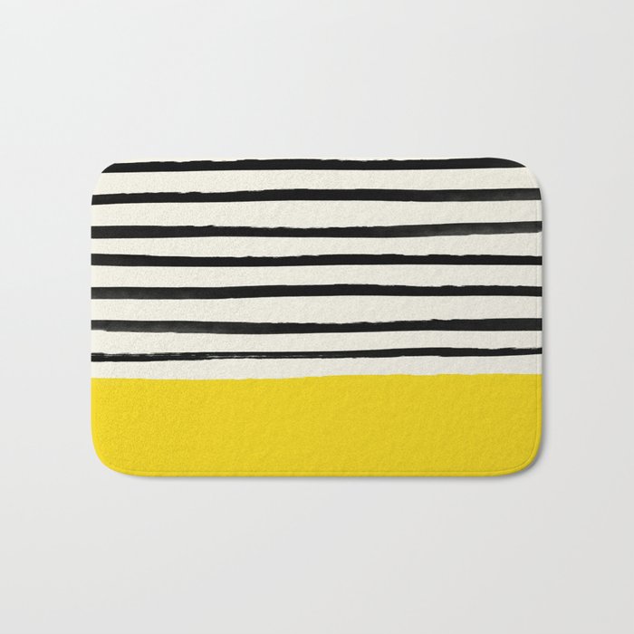 Sunshine x Stripes Bath Mat