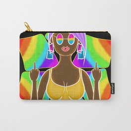 That's Just the Way You Make Me Feel Carry-All Pouch | Pride2018, Music, Janelle, Lgbtq, Pan, Graphicdesign, Janellemonae, Makemefeel, Pride, Digital 