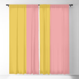 Color Block Abstract XIII Blackout Curtain