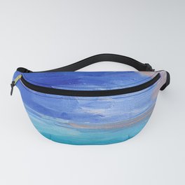 Turquoise Seascape Fanny Pack
