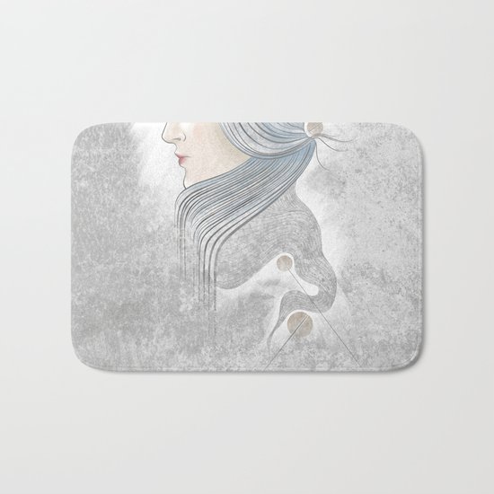 The waterfall of Subconsciousness Bath Mat
