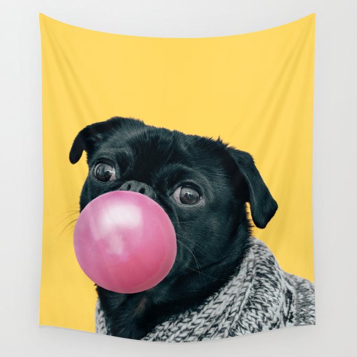Pug tapestry store