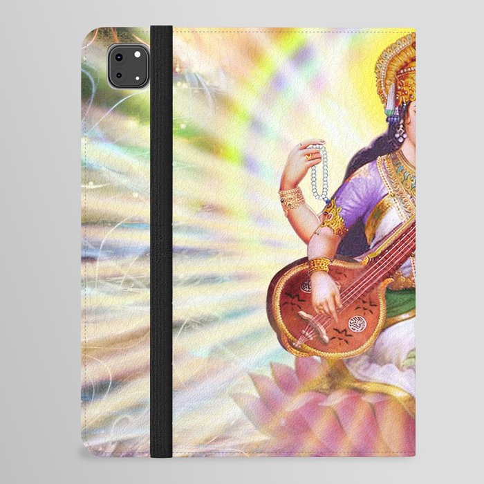 Goddess Saraswati iPad Folio Case
