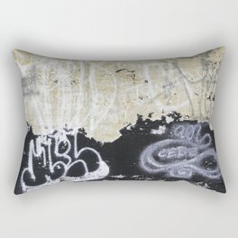 Graffiti Wall Rectangular Pillow