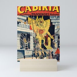 Cabiria vintage poster Mini Art Print